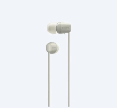 Безжични слушалки Sony WI-C100, Бежови - WIC100C.CE7 gallery image 2