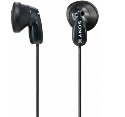 Слушалки Sony MDR-E9LP, Черни - MDRE9LPB.AE