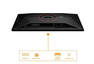 Монитор AOC Q32V4, 31.5", QHD (2560x1440) IPS, 75Hz, 4ms, Черен - U32G4U gallery image 4
