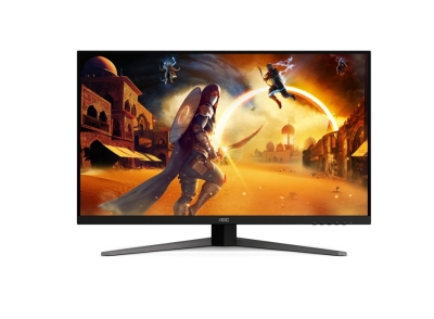 Монитор AOC Q32V4, 31.5", QHD (2560x1440) IPS, 75Hz, 4ms, Черен - U32G4U gallery image 6
