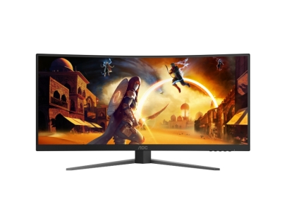 Монитор AOC CU34G4Z, 34", UWQHD (3440 x 1440), VA, 240 Hz, 1 ms, Черен - CU34G4Z gallery image 3