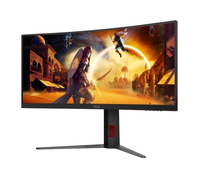 Монитор AOC CU34G4Z, 34", UWQHD (3440 x 1440), VA, 240 Hz, 1 ms, Черен - CU34G4Z gallery image 7