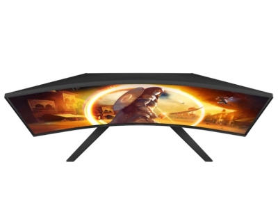 Монитор AOC CQ32G4VE, 31.5", QHD (2560 x 1440), Fast VA, 180 Hz, 1 ms, Черен/Сив - CQ32G4VE gallery image 4
