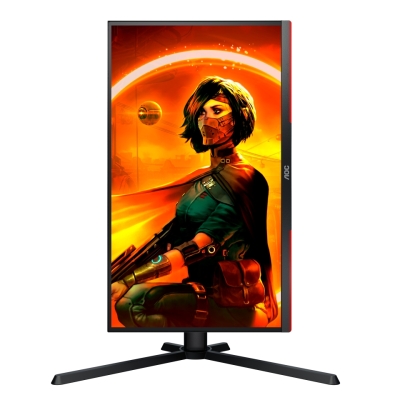 Монитор AOC 25G3ZM/BK, 24.5", Full HD (1920x1080) VA, 240Hz, 0.5ms, Черен/Червен - 25G3ZM/BK gallery image 5