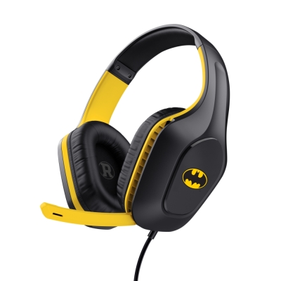 Геймърски слушалки Trust GXT415BM Zirox Batman, Черни - 25783 gallery image 1