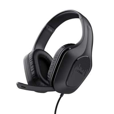 Геймърски слушалки Trust GXT415 Zirox, Черни - 24990 gallery image 1