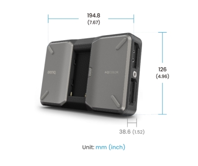 Монитор BenQ PVS7, 7", Full HD (1920x1080) IPS, 2000 nits, 60Hz, 30ms, Черен - 9H.LMDLD.DBA gallery image 2