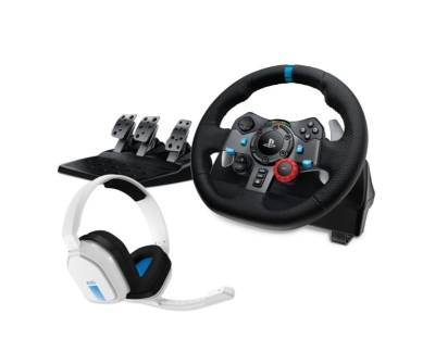 Комплект Logitech G29 Driving Force и слушалки Logitech Astro A10 - 991-000486 gallery image 1