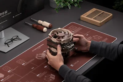 Подложка за мишка Noctua NP-DM3, Кафява - NP-DM3 gallery image 10