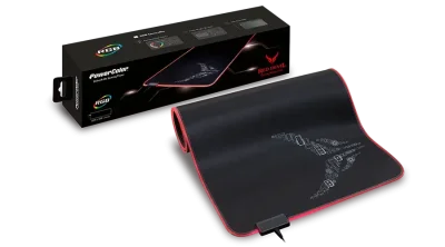 Подложка за мишка PowerColor Red Devil RGB XL - 695-G000000574 gallery image 3