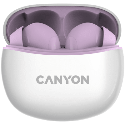 Безжични слушалки Canyon TWS-5, Лилави - CNS-TWS5PU gallery image 1