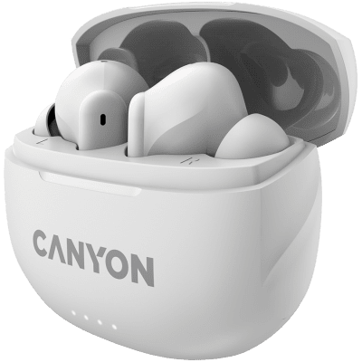Безжични слушалки Canyon TWS-8  ENC, Бели - CNS-TWS8W gallery image 3