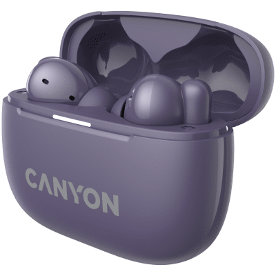Безжични слушалки Canyon OnGo TWS-10 ANC, Лилави - CNS-TWS10PL gallery image 4