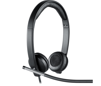 Слушалки Logitech H650e, Черни - 981-000519 gallery image 1