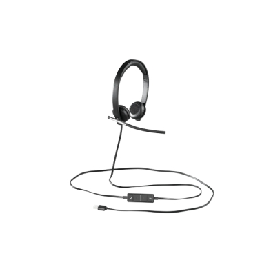 Слушалки Logitech H650e, Черни - 981-000519 gallery image 5