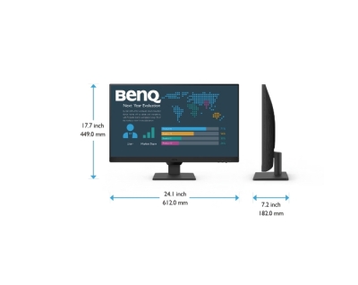 Монитор BenQ BL2790, 27", Full HD (1920x1080) IPS, 100Hz, 5ms, Черен - 9H.LM6LB.QBE gallery image 5