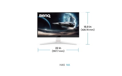 Монитор BenQ EX251 MOBIUZ, 25", Full HD (1920x1080) IPS, 220Hz, 1ms, Бял - 9H.LN9LA.TBE gallery image 5