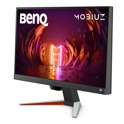 Монитор BenQ MOBIUZ EX240N, 23.8", Full HD (1920x1080) VA, 165Hz, 1ms, Сребрист - 9H.LL6LB.QBE gallery image 2