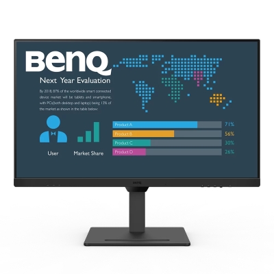 Монитор BenQ BL3290QT, 32", QHD (2560x1440) IPS, 75Hz, 5ms, Черен - 9H.LLMLA.TPE gallery image 1