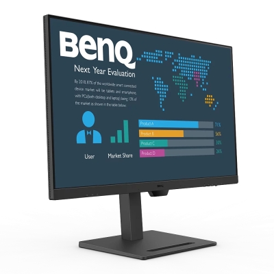 Монитор BenQ BL3290QT, 32", QHD (2560x1440) IPS, 75Hz, 5ms, Черен - 9H.LLMLA.TPE gallery image 3