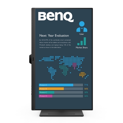 Монитор BenQ BL3290QT, 32", QHD (2560x1440) IPS, 75Hz, 5ms, Черен - 9H.LLMLA.TPE gallery image 5