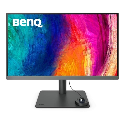 Монитор BenQ PD2706U, 27", 4K UHD (3840x2160) IPS, 60Hz, 5ms, Сив - 9H.LLJLB.QBE gallery image 4