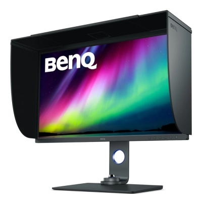 Монитор BenQ SW321C, 32", 4K UHD (3840x2160) IPS, 60Hz, 5ms, Черен - 9H.LJ1LB.QPE gallery image 4