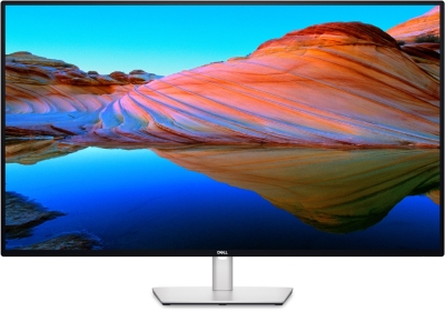 Монитор Dell U4323QE, 42.5", 4K UHD (3840x2160) IPS, 60Hz, 5ms, Черен/Сив - U4323QE gallery image 2