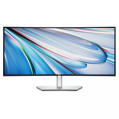 Монитор Dell U3425WE, 34.14", WQHD (3440x1440) IPS, 120Hz, 5ms, Черен - U3425WE