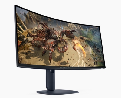Монитор Dell Alienware AW3425DWM, 34", WQHD (3440x1440) VA, 180Hz, 1ms, Черен - AW3425DWM
