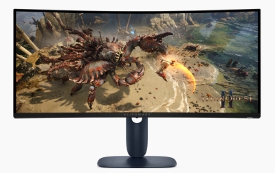 Монитор Dell Alienware AW3425DWM, 34", WQHD (3440x1440) VA, 180Hz, 1ms, Черен - AW3425DWM gallery image 2