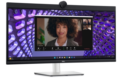 Монитор Dell P3424WEB, 34", WQHD (3440x1440) IPS, 5ms, Черен - P3424WEB gallery image 3
