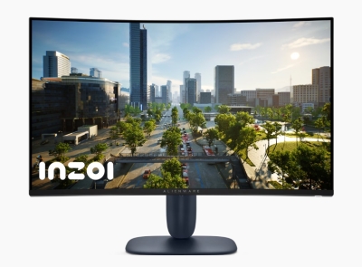 Монитор Dell Alienware AW3225DM, 31.5", WQHD (2560x1440) VA, 180Hz, 1ms, Черен - AW3225DM gallery image 2