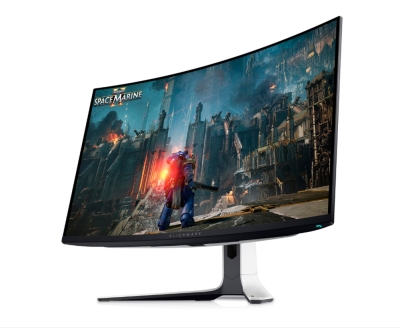 Монитор Dell Alienware AW3225QF, 31.6", 4K UHD (3840x2160) QD-OLED, 240Hz, 0.03ms, Черен - AW3225QF gallery image 1