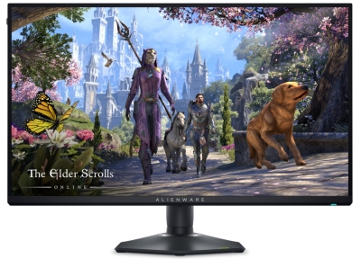 Монитор Dell Alienware AW2725QF, 27", 4K UHD (3840x2160) IPS, 180Hz, 0.5ms, Черен - AW2725QF gallery image 1