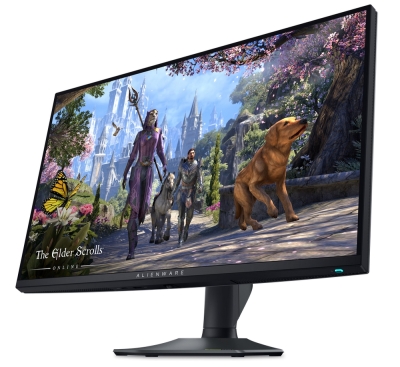 Монитор Dell Alienware AW2725QF, 27", 4K UHD (3840x2160) IPS, 180Hz, 0.5ms, Черен - AW2725QF gallery image 2