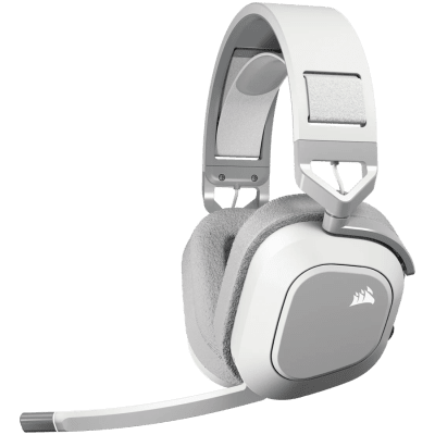 Безжични геймърски слушалки Corsair HS80 MAX, Бели - CA-9011296-EU