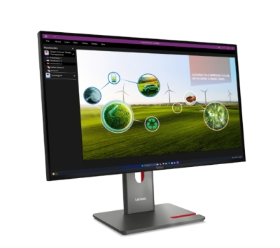 Монитор Lenovo ThinkVision P27q-40, 27", QHD (2560 x 1440), IPS, 120 Hz, 4 ms, Черен - 64A7GAT6EU gallery image 3