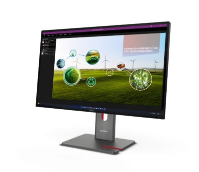 Монитор Lenovo ThinkVision P27q-40, 27", QHD (2560 x 1440), IPS, 120 Hz, 4 ms, Черен - 64A7GAT6EU gallery image 4