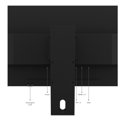 Монитор Lenovo ThinkVision E27-40, 27", Full HD (1920x1080) IPS, 100Hz, 4ms, Черен - 64BCMAT4EU gallery image 10