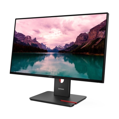 Монитор Lenovo ThinkVision T24-40, 23.8", Full HD (1920x1080) IPS, 120Hz, 4ms, Черен - 64A4MATXEU gallery image 2