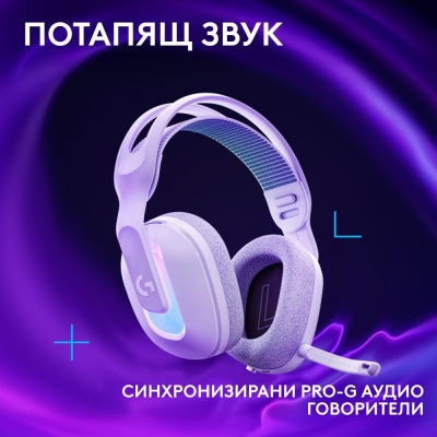 Геймърски слушалки Logitech G522 Lightspeed, Бели - 981-001550 gallery image 5