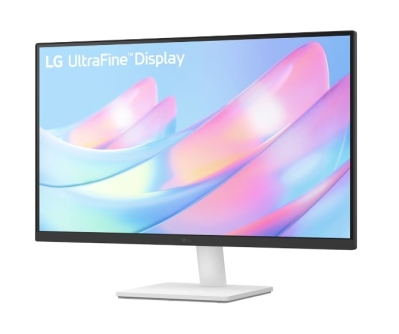 Монитор LG 27US500-W, 27", 4K UHD (3840x2160) IPS, 60Hz, 5ms, Черен/Бял - 27US500-W gallery image 2