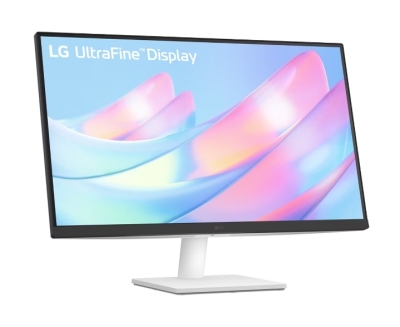 Монитор LG 27US500-W, 27", 4K UHD (3840x2160) IPS, 60Hz, 5ms, Черен/Бял - 27US500-W gallery image 4