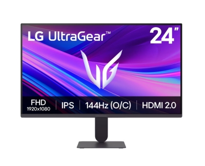 Монитор LG UltraGear 24G411A-B, 23.8", Full HD (1920x1080) IPS, 144Hz, 1ms, Черен - 24G411A-B gallery image 1