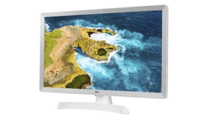 Монитор LG 24TQ510S-WZ, 23.6", HD Ready (1366x768) WVA, 60Hz, 14ms, Бял - 24TQ510S-WZ gallery image 2