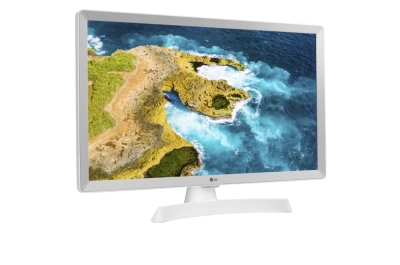Монитор LG 24TQ510S-WZ, 23.6", HD Ready (1366x768) WVA, 60Hz, 14ms, Бял - 24TQ510S-WZ gallery image 3