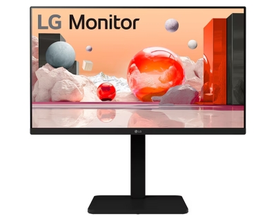 Монитор LG 24BA550-B, 23.8", Full HD (1920x1080) IPS, 100Hz, 5ms, Черен - 24BA550-B gallery image 2