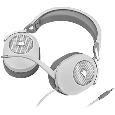 Геймърски слушалки Corsair HS65, Бели - CA-9011271-EU gallery image 2