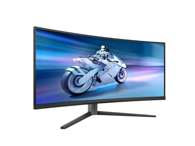 Монитор Philips Evnia 34M2C6500, 34", UWQHD (3440 x 1440), QD-OLED, 175 Hz, 0.03 ms, Сив - 34M2C6500/00